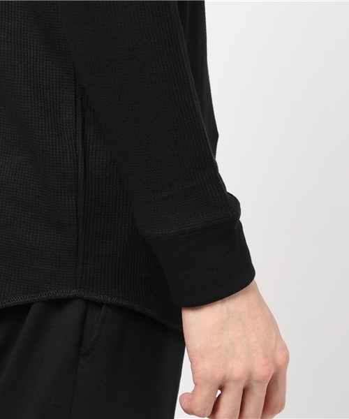 WEGO(ウィゴー)の「WEGO/カラーロングワッフルカットソー(Tシャツ/カットソー・メンズ・ホワイト/ブラック/ワイン/ホワイト系その他5/杢グレー/カーキ/ライトピンク・LARGE/MEDIUM/SMALL)」の11枚目の写真