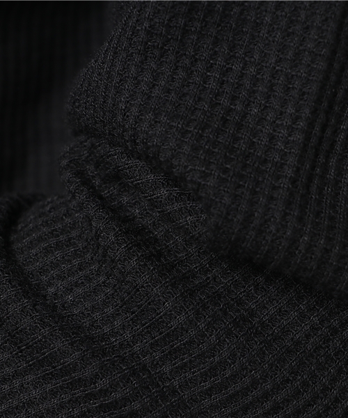 WEGO(ウィゴー)の「WEGO/カラーロングワッフルカットソー(Tシャツ/カットソー・メンズ・ホワイト/ブラック/ワイン/ホワイト系その他5/杢グレー/カーキ/ライトピンク・LARGE/MEDIUM/SMALL)」の12枚目の写真