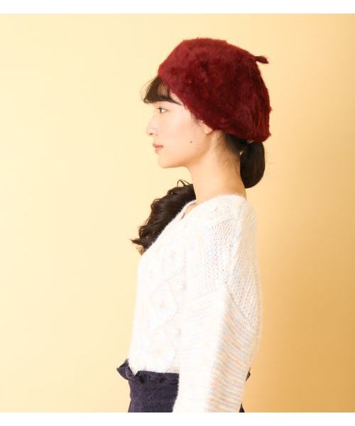 OLIVE des OLIVE（オリーブデオリーブ）の「ミックスヤーンプルオーバー（ニット/セーター・レディース・サックスブルー/ラベンダー・FREE）」の8枚目の写真