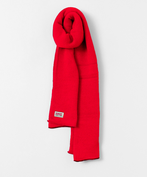 新品　gadid anoniem GUERIN / RED マフラー Gadid anoniem GUERIN / RED マフラー