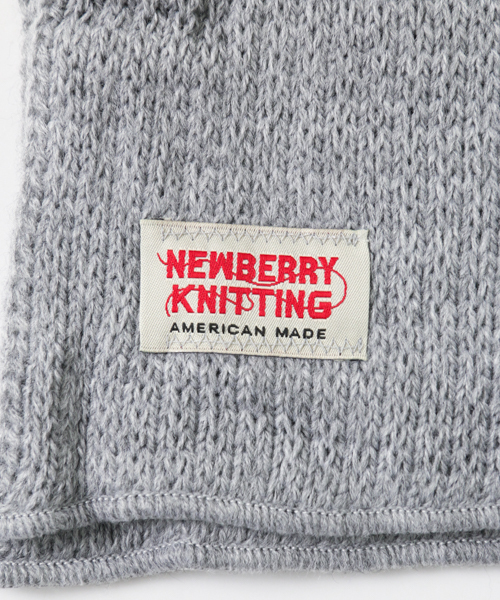 NEWBERRY KNITTING(ニューベリーニッティング)の「Newberry Knitting ACRYLIC FIBER SCARF(マフラー・メンズ・ブラック/グレー/パープル/ロイヤルブルー/オレンジ/レッド/イエロー・FREE)」の9枚目の写真