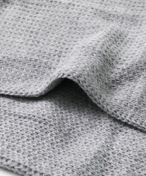 NEWBERRY KNITTING(ニューベリーニッティング)の「Newberry Knitting ACRYLIC FIBER SCARF(マフラー・メンズ・ブラック/グレー/パープル/ロイヤルブルー/オレンジ/レッド/イエロー・FREE)」の11枚目の写真