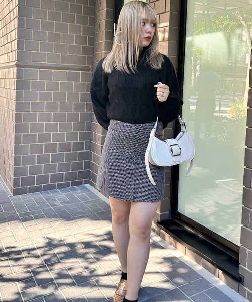 SPIGA(スピーガ)の「グレンチェックミニSK(スカート・レディース・グレー/ベージュ/ダークグレー・SMALL/MEDIUM)」の15枚目の写真