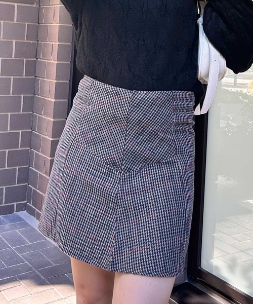 SPIGA(スピーガ)の「グレンチェックミニSK(スカート・レディース・グレー/ベージュ/ダークグレー・SMALL/MEDIUM)」の20枚目の写真