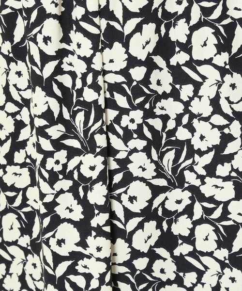 ROPE' PICNIC（ロペピクニック）の「【セットアップ対応】バイカラーフラワースカート（スカート・レディース・ネイビー・38/36）」の5枚目の写真