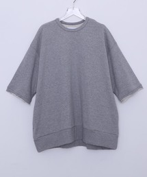 STUDIOUS | 【STUDIOUS】AZUMAビッグシルエットハーフスリーブスウェットシャツ(スウェット)