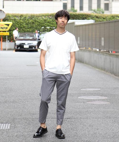 coen（コーエン）の「(吸水速乾)TCドライストレッチイージーアンクルパンツ（その他パンツ・メンズ・グレー/ネイビー/オリーブ・X-LARGE/SMALL/MEDIUM/LARGE）」の11枚目の写真