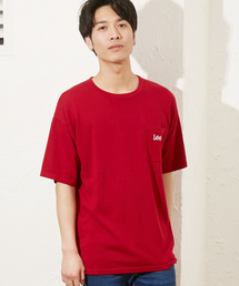 Lee リー / KNIT LOOSE FIT POKET TEE ニットルーズフィットポケットTEE ビッグシルエットポケT / LT2376