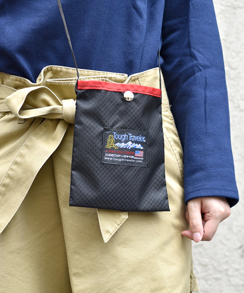 Tough Traveler タフトラベラー の Tough Traveler タフトラベラー Open Pouch With Snap ショルダーバッグ Wear