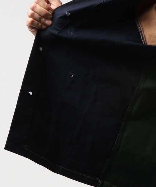 gym master（ジムマスター）の「gym master/ジムマスター  ストレッチピケカバーオール（カバーオール・メンズ・ネイビー/その他1・MEDIUM/LARGE）」の3枚目の写真