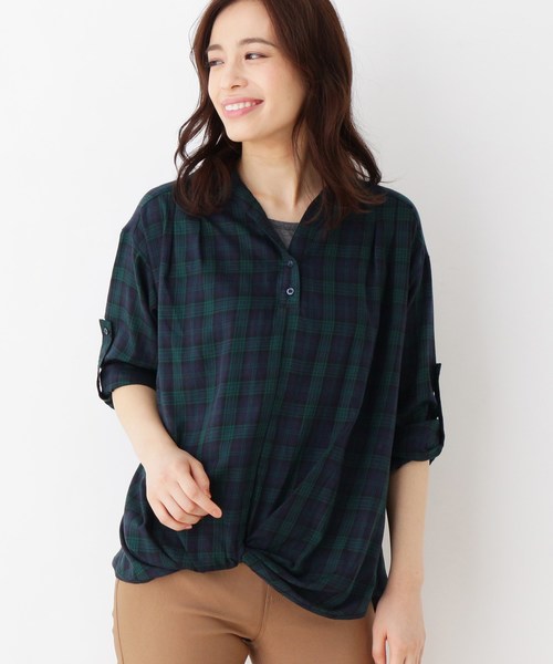 SHOO�ELA�ERUE�i�V���[�����[�j�́u���˂���`�F�b�N�V���c�Z�b�g�i���̑��g�b�v�X�j�v�b�l�C�r�[