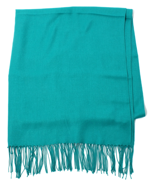 BEAUTY&YOUTH UNITED ARROWS（ビューティーアンドユースユナイテッドアローズ）の「BY ソリッド　カラーストール made in Italy◆（マフラー・メンズ・ブラック/ダークグレー/ワインレッド/ターコイズブルー/ネイビー/イエロー・ONE）」の4枚目の写真