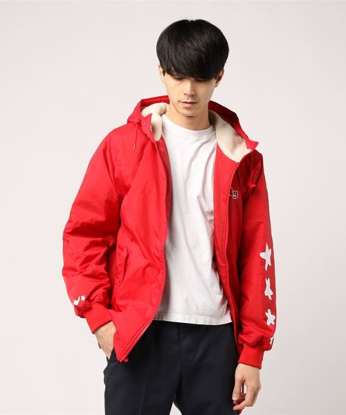 Mark Gonzales/マークゴンザレス フードボアジャケット Mark Gonzales/マークゴンザレス フードボアジャケット