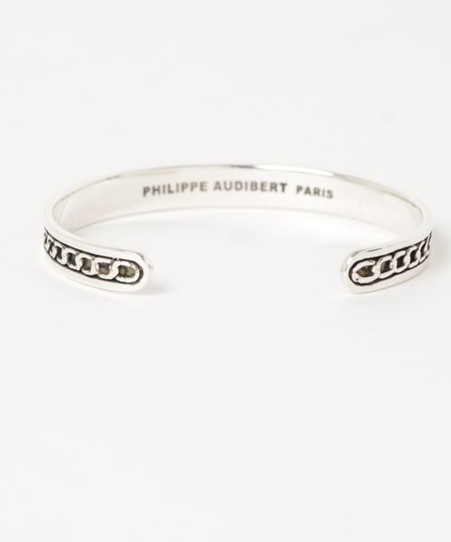 PHILIPPE AUDIBERT(フィリップ オーディベール)の「PHILIPPE AUDIBERT / ブレスレット(ブレスレット・メンズ・シルバー・MEDIUM)」の2枚目の写真