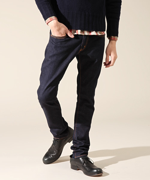 Denime（ドゥニーム）の「Slim STR type ZOZO Limited-One Wash-（デニムパンツ・メンズ・インディゴブルー・28inch/30inch/32inch/34inch/36inch）」の5枚目の写真