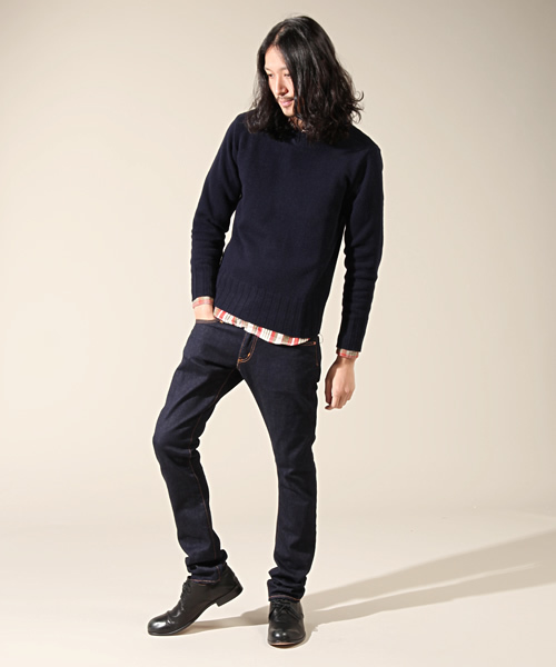 Denime（ドゥニーム）の「Slim STR type ZOZO Limited-One Wash-（デニムパンツ・メンズ・インディゴブルー・28inch/30inch/32inch/34inch/36inch）」の7枚目の写真