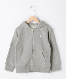 coen | 【coen キッズ / ジュニア】CVC裏毛ジップパーカー(パーカー)