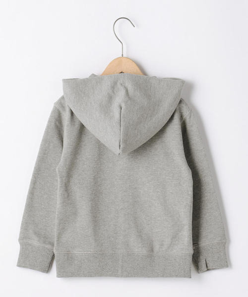 coen(コーエン)の「【coen キッズ / ジュニア】CVC裏毛ジップパーカー(パーカー・キッズ・グレー/ネイビー・140/150/120/100/110/130)」の3枚目の写真