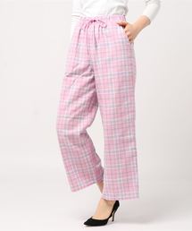 PUNYUS | パステルチェックイージーパンツ(その他パンツ)