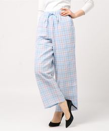 PUNYUS | パステルチェックイージーパンツ(その他パンツ)