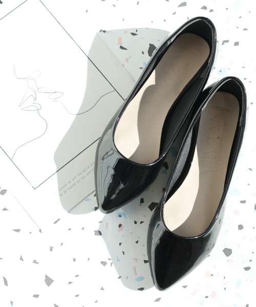 VIVIAN(ヴィヴィアン)の「シンプルプレーンぺたんこパンプス(パンプス・レディース・ブラック系その他/ブラック×グレー/ブラック系その他2/ブラック系その他3/その他14/グレー系その他3/ライトイエロー/パイソン/マルーン/その他24/レオパード/D/E/ホワイト×カーキブラウン/ベージュ系その他3/グレー系その他4/グレー系その他6/ブルー系その他6/ゴールド系その他4/ライトパープル/ブラック×グリーン/Royal/Olive /PINK/スモークグレー/クリアブラック/クリアブラウン/ホワイト×レッド/パープル系その他3/グリーン系その他3・22/24.5/23/26.5/25/25.5/23.5/26/24/22.5)」の6枚目の写真