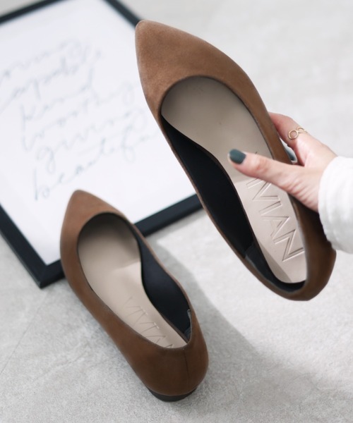 VIVIAN(ヴィヴィアン)の「シンプルプレーンぺたんこパンプス(パンプス・レディース・ブラック系その他/ブラック×グレー/ブラック系その他2/ブラック系その他3/その他14/グレー系その他3/ライトイエロー/パイソン/マルーン/その他24/レオパード/D/E/ホワイト×カーキブラウン/ベージュ系その他3/グレー系その他4/グレー系その他6/ブルー系その他6/ゴールド系その他4/ライトパープル/ブラック×グリーン/Royal/Olive /PINK/スモークグレー/クリアブラック/クリアブラウン/ホワイト×レッド/パープル系その他3/グリーン系その他3・22/24.5/23/26.5/25/25.5/23.5/26/24/22.5)」の13枚目の写真