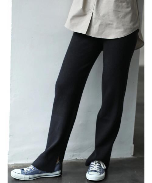 AMERICAN HOLIC（アメリカンホリック）の「ニットレギンスパンツ ＊（その他パンツ・レディース・ブラック/杢グレー/ベージュ系その他・M/L）」の9枚目の写真