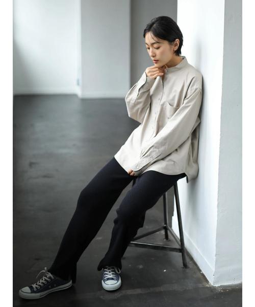 AMERICAN HOLIC（アメリカンホリック）の「ニットレギンスパンツ ＊（その他パンツ・レディース・ブラック/杢グレー/ベージュ系その他・M/L）」の21枚目の写真