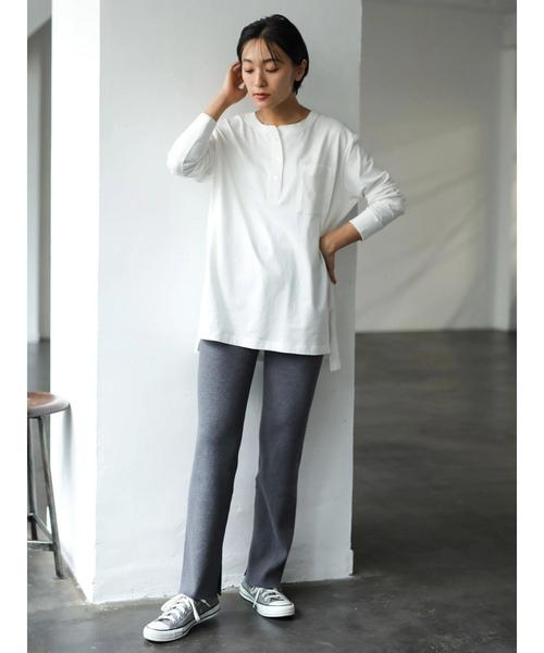 AMERICAN HOLIC（アメリカンホリック）の「ニットレギンスパンツ ＊（その他パンツ・レディース・ブラック/杢グレー/ベージュ系その他・M/L）」の22枚目の写真