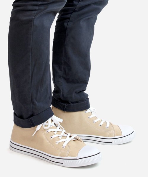 AAA+（サンエープラス）の「AAA / ハイカットレースアップローテクスニーカー(2330)（スニーカー・レディース・ホワイト/ライトブルー/ブルー系その他3/ブラック系その他2/ブルー系その他2/ワイン/キナリ/レッド系その他/チェック/グレー系その他/ブルー系その他/ホワイト系その他/ブラック系その他/ブラック×ブラック/イエロー/オレンジ/ピンク/シルバー/カーキ/グレー/レッド/ブラウン/ブラック/ネイビー/ベージュ/グリーン・44/40/38/42/36/34/30/28/32）」の11枚目の写真