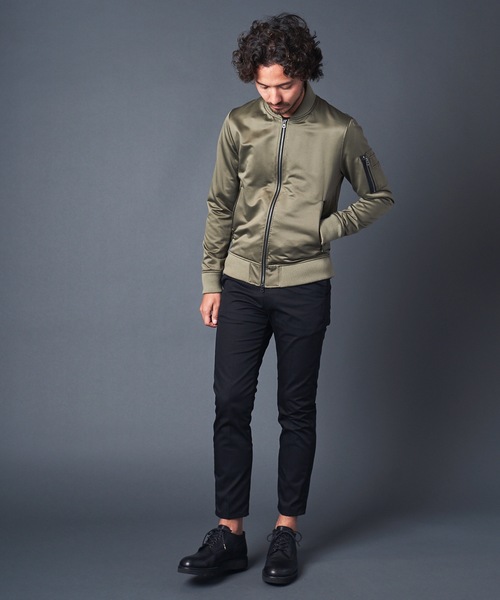 Magine（マージン）の「T/C CHINO TAPERED ANCLE NO-P PANTS：チノ テーパード アンクルNO-Pパンツ（チノパンツ・メンズ・ブラック/ベージュ/ブラウン/グレー・44/46/48）」の18枚目の写真