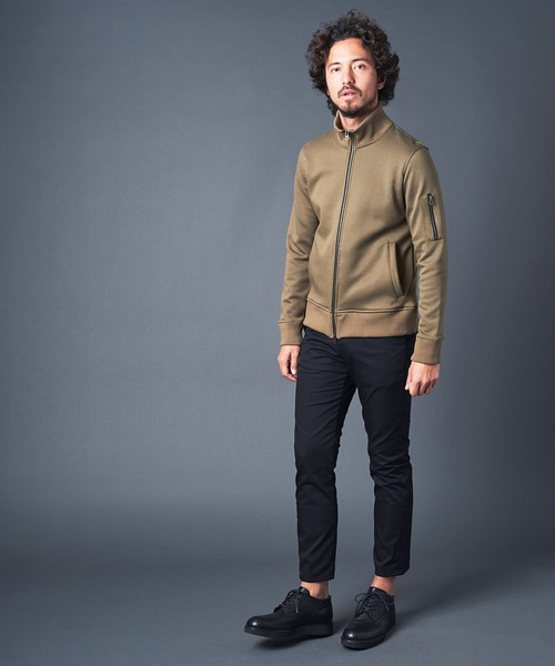 Magine（マージン）の「T/C CHINO TAPERED ANCLE NO-P PANTS：チノ テーパード アンクルNO-Pパンツ（チノパンツ・メンズ・ブラック/ベージュ/ブラウン/グレー・44/46/48）」の20枚目の写真