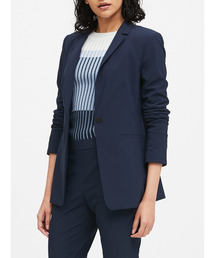 WOMENS�i�E�B�����Y�j�́uLong & Lean-Fit �p�t�H�[�}���X�X�g���b�` �u���U�[�i�e�[���[�h�W���P�b�g�j�v