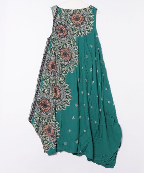 チャイハネ（チャイハネ）の「【チャイハネ】yul 曼荼羅模様ノースリーブワンピース（ワンピース・レディース・ホワイト/ブラック/ブルー・FREE）」の19枚目の写真