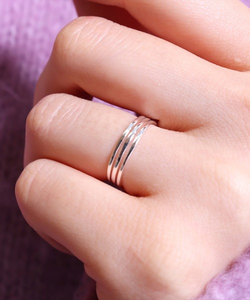 BAYBLO（ベイブロ）の「(EL)【ユニセックス】シルバー925 デザイン リング（リング・レディース・その他/その他1/その他2/その他3/その他4/その他5/その他6/その他7/その他8/その他9/その他10/その他11/その他12/その他13/その他14/その他15/その他16/その他17/その他18/その他19/その他20/その他21/その他22/その他23/その他24/その他25/その他26/その他27/その他28/その他30/その他29/その他31/その他32/その他33/その他34/ブラック系その他2/ブラック系その他・FREE）」の5枚目の写真