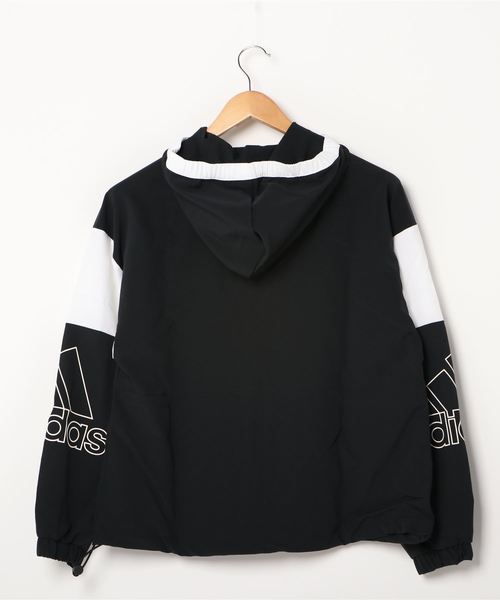 adidas（アディダス）の「アディダス adidas W MH クロスジャケット（その他アウター・レディース・ブラック/ホワイト/ネイビー・XL/M/L/S）」の4枚目の写真