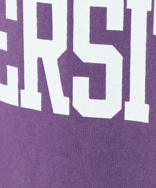 Champion（チャンピオン）の「Champion USA NYU プリントTシャツ（Tシャツ/カットソー・レディース・ライトグレー/パープル/オフホワイト/ブラック・M/L）」の10枚目の写真