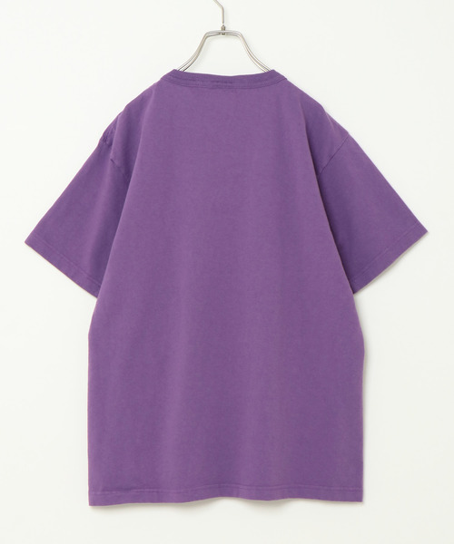 Champion（チャンピオン）の「Champion USA NYU プリントTシャツ（Tシャツ/カットソー・レディース・ライトグレー/パープル/オフホワイト/ブラック・M/L）」の6枚目の写真