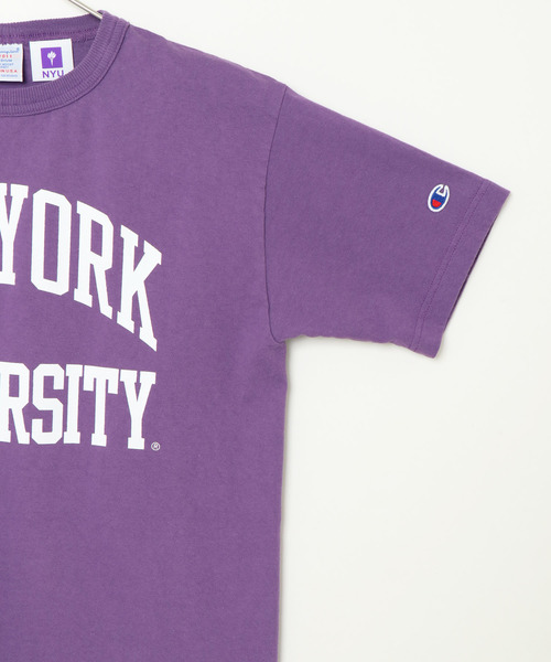 Champion（チャンピオン）の「Champion USA NYU プリントTシャツ