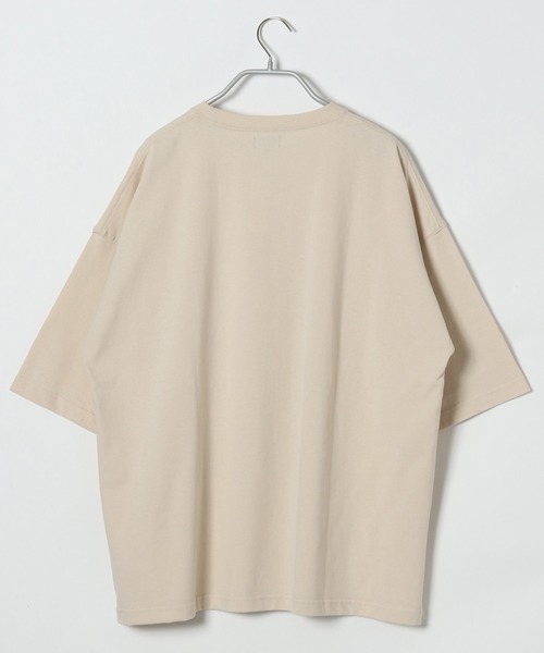 LAKOLE(ラコレ)の「ドヅメBIG-Tシャツ / LAKOLE(Tシャツ/カットソー・メンズ・ホワイト/オレンジ/ライトグリーン/アイボリー・MEDIUM/LARGE)」の5枚目の写真