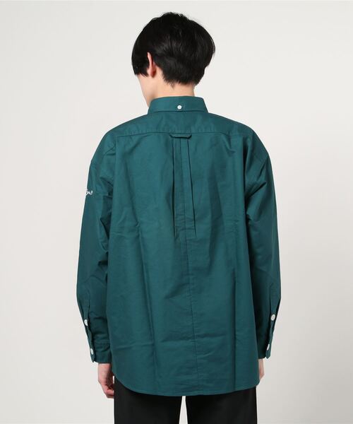 FAT（エフエイティー）の「DEKA BD（シャツ/ブラウス・メンズ・ホワイト/ブラック/ブルー/パープル/グリーン/ネイビー/ストライプ・TITCH(M)/SKINNY(L)/FAT(XL)/JUMBO(XXL)）」の10枚目の写真