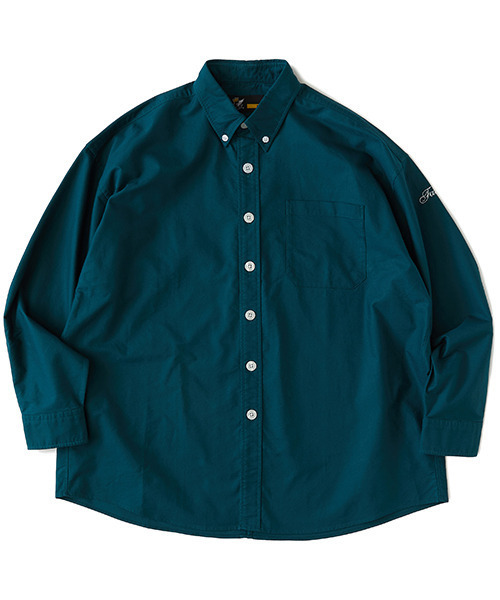 FAT（エフエイティー）の「DEKA BD（シャツ/ブラウス・メンズ・ホワイト/ブラック/ブルー/パープル/グリーン/ネイビー/ストライプ・TITCH(M)/SKINNY(L)/FAT(XL)/JUMBO(XXL)）」の3枚目の写真