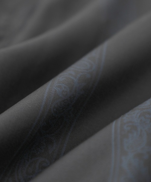 STUDIOUS（ステュディオス）の「【STUDIOUS】マルチパターンバンダナプリントシャツ（シャツ/ブラウス・メンズ・ブラック/ブラウン・1/2/3）」の12枚目の写真