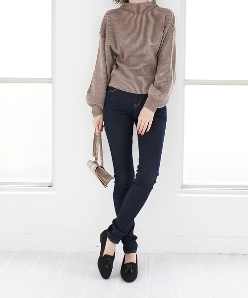 AmiAmi（アミアミ）の「タッセルオペラシューズ/ローファー（ローファー・レディース・ブラック系その他/ブラック/アイボリー/ブラウン/パイソン/グレー・L/LL/M/S）」の14枚目の写真