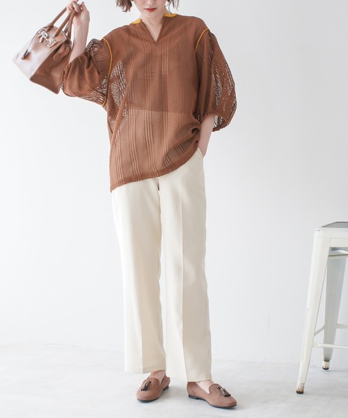 AmiAmi（アミアミ）の「タッセルオペラシューズ/ローファー（ローファー・レディース・ブラック系その他/ブラック/アイボリー/ブラウン/パイソン/グレー・L/LL/M/S）」の18枚目の写真