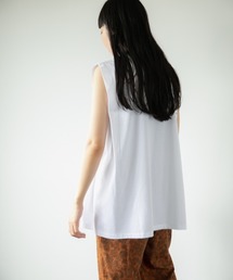 LOWRYS FARM | タックノースリーブ　892660(Tシャツ/カットソー)