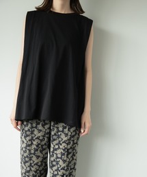 LOWRYS FARM | タックノースリーブ　892660(Tシャツ/カットソー)