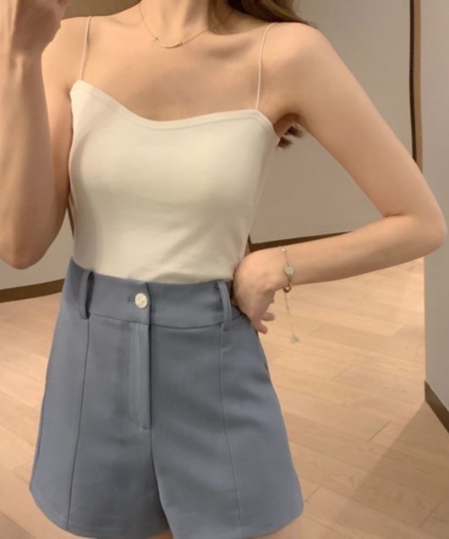 Diosfront(ディオスフロント)の「テーラードジャケット+ショートパンツ セットアップ(Tシャツ/カットソー・レディース・ホワイト/ブルー・SMALL/MEDIUM/LARGE/X-SMALL)」の10枚目の写真