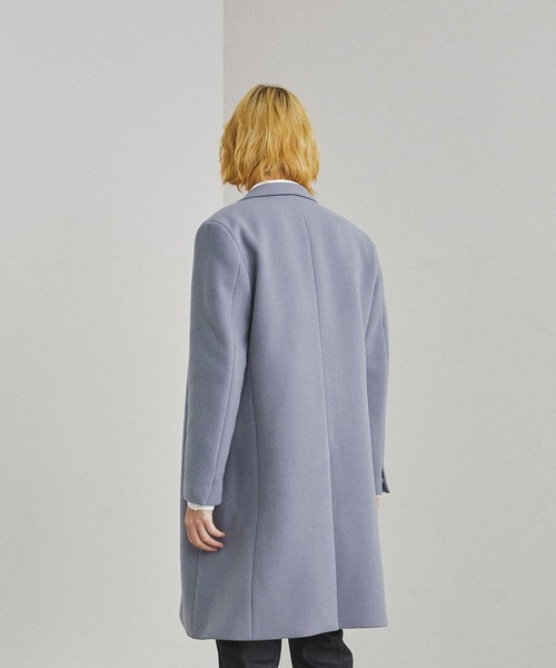 UNITED TOKYO（ユナイテッドトウキョウ）の「スーパー140's チェスターコート（チェスターコート・メンズ・ダークグレー/ネイビー/グレー/ベージュ/ブラック・3/4/2/1）」の11枚目の写真