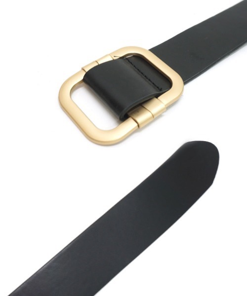 DONOBAN（ドノバン）の「スクエアバックルベルト [E]（ベルト・レディース・ブラック/ホワイト/ブラウン/ダークブラウン・ONESIZE）」の8枚目の写真